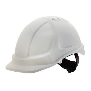 Каска захисна будівельна Sizam Safe-Guard 2210 біла