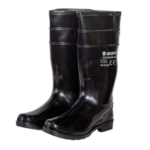 Sizam чоботи робочі захисні з ПВХ, розмір 45, Baltimore Light Black 36348