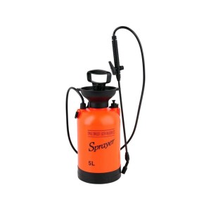 Оприскувач ручний SPRAYER з баком 5 л, шланг- 130 см і подовжувач, зона обробки- 3 м, тиск- 0,2 MPa