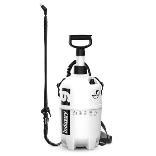 Оприскувач ранцевий MAROLEX Industry Acid line 9: 9L 0,4MPa,FPM. штанга 65-111см,шланг170см [4]