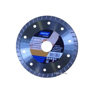 Диск алмазний NORTON-DIY BRICKS - TILES турбо : Ø= 180/25.4/ 22.23 мм