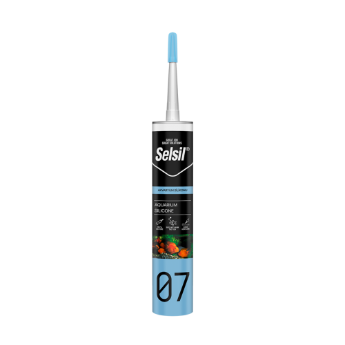 Герметик силіконовий SELSIL (Прозорий) для акваріумів. V280 мл. [25]