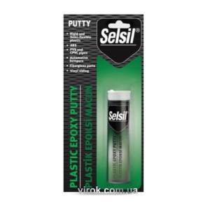 Шпаклівка епоксидна для пластика SELSIL 57g [12]