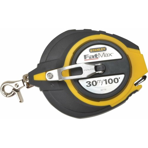 Стрічка STANLEY  Fat Max сталева в закритому корпусі l= 30 м, b= 9.5 мм
