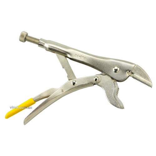 Кліщі затискні STANLEY з фіксатором і V-подібними губками, l= 225 мм