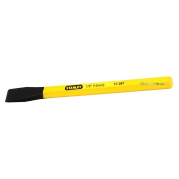 Зубило по металу STANLEY, l= 152 мм, жало w= 12 мм