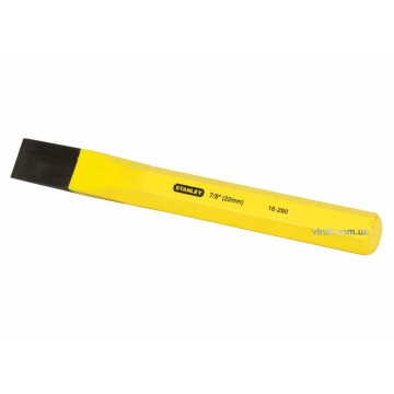 Зубило по металу STANLEY, l= 203 мм, жало w= 22 мм