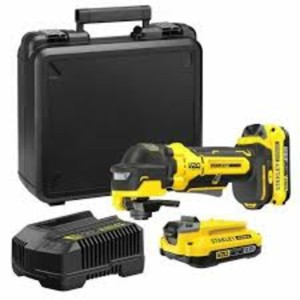 Акумуляторний безщітковий інструмент (реноватор) FATMAX 20V, хід 3,2 мм, 0-19000об/хв,2х2,0А +кейс