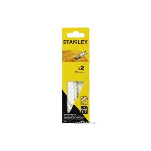 Полотна для шаблевої пили по дереву і ПВХ STANLEY FATMAX  HCS; l= 152 мм, 2 шт.