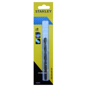 Свердло по металу STANLEY : HSS-CNC, Ø= 8 мм