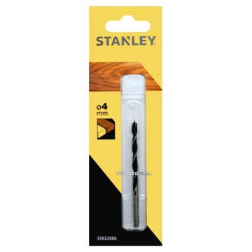 Свердло по дереву STANLEY, Ø= 4 мм
