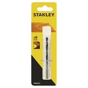 Свердло по дереву STANLEY, Ø= 5 мм