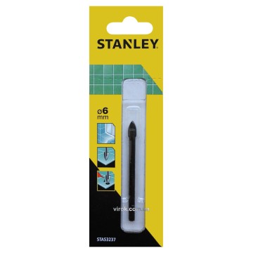 Свердло по кераміці та склу STANLEY : Ø= 6 мм