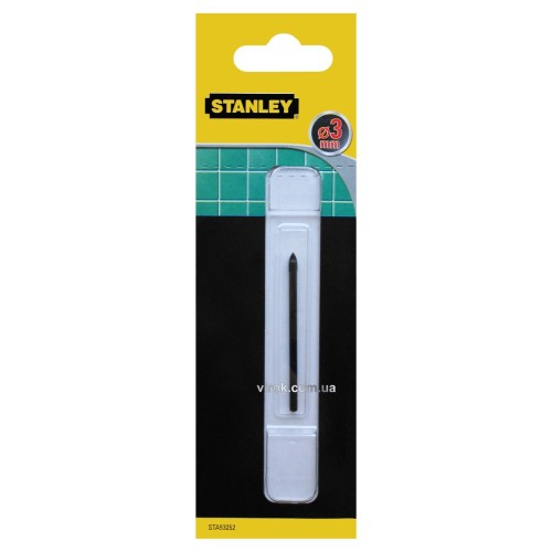 Свердло по кераміці та склу STANLEY : Ø= 3 мм