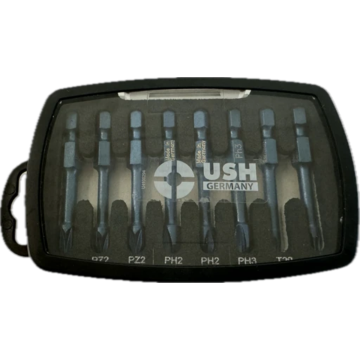 Набір насадок викруткових Blueshock USH: 1/4