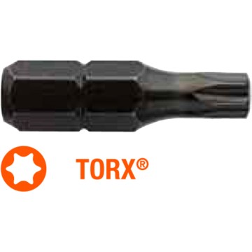 Насадка викруткова USH Industry : TORX T5 x 25 мм, Уп. 5 шт.