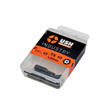 Насадка викруткова USH Industry: TORX TAMPER TT10 x 25 мм, Уп. 5 шт.