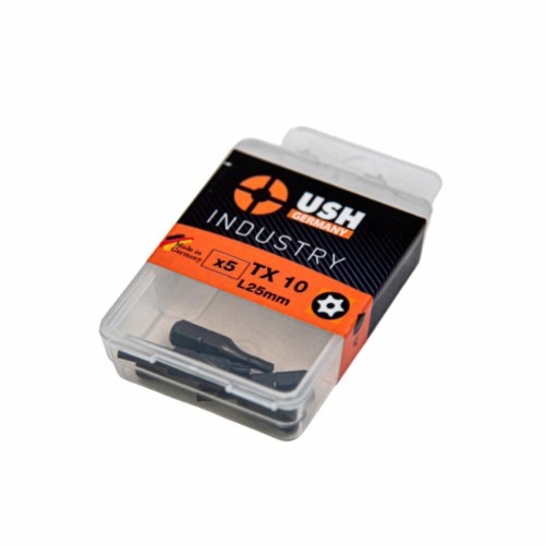 Насадка викруткова USH Industry: TORX TAMPER TT10 x 25 мм, Уп. 5 шт.