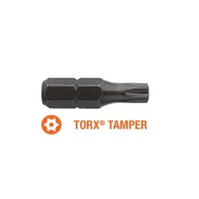 Насадка викруткова USH Industry: TORX TAMPER TT15 x 25 мм, Уп. 5 шт. Насадка викруткова USH Industry: TORX TAMPER TT15 x 25 мм, Уп. 5 шт.