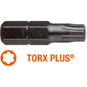 Насадка викруткова USH Industry : TORX Plus T10+ x 25 мм, Уп. 5 шт.
