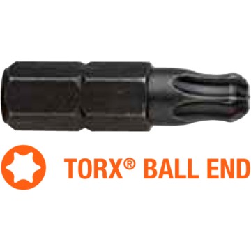Насадка викруткова USH Industry BallEND TORX T25K x 25 мм Уп. 5 шт.
