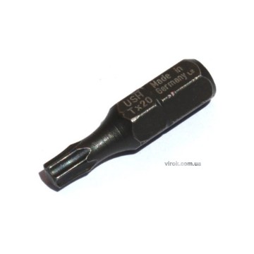 Насадка викруткова USH Industry : TORX T15 x 25 мм, Torsion Уп. 10 шт.
