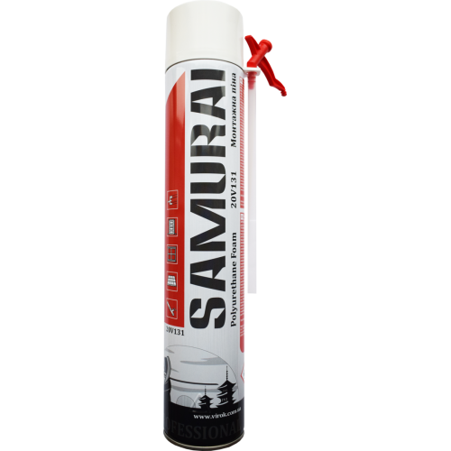 Піна ручна SAMURAI Premium Foam 765ml UKR ,890г