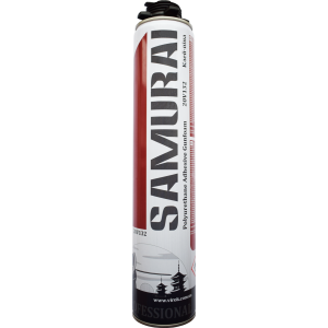 Клей-піна SAMURAI Premium Polystyrol FixFoam 877, 750ml UKR ,900г