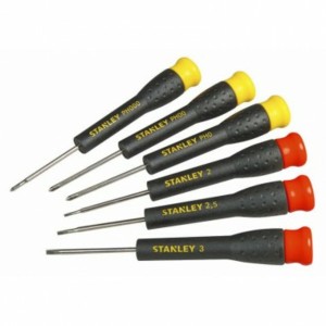 Набір викруток для точної механіки (прецизійних) Stanley 6 шт