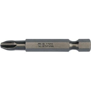 Насадка викруткова з NON SLIP SYSTEM хрестовидним шліцом YATO: PН3 x 50 мм. шпиндель HEX 1/4