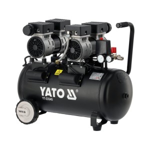 Компресор безоливний мережевий YATO 230В, 1500Вт, тиск ≤ 8Bar,  под. повітря- 280 л/хв, ресивер- 50л