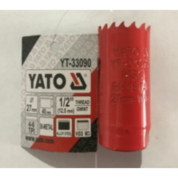 Пила кільцева BI-METAL YATO: HSS M-3, Ø= 52 мм