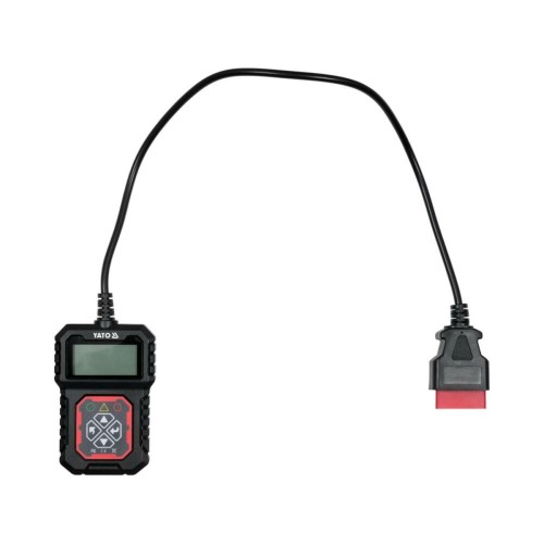 Тестер діагностичний OBD/EOBD автомобіля YATO з LCD-дисплеєм [40]
