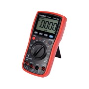 Мультиметр TRUE RMS електричних параметрів YATO з LCD-цифровим діапазоном 19999 від 2х1,5V;AA батар