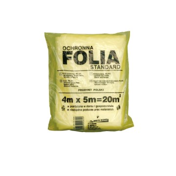 Плівка захисна 4 х 5 м VOREL t=0,007 мм, [40]