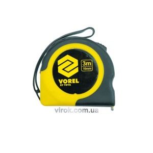 Рулетка VOREL : L= 10 м x 25 мм [6/60]