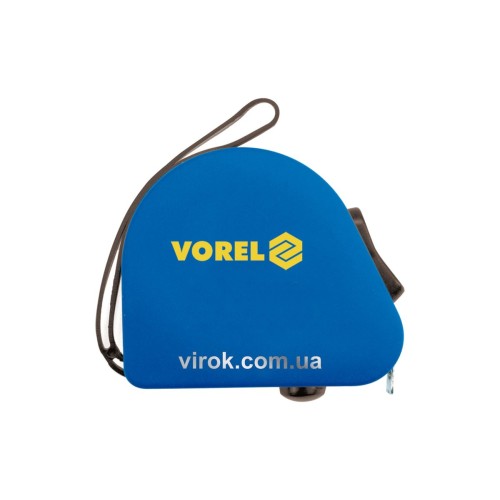 Рулетка VOREL : L= 2 м x 16 мм, 2 фіксатори [12/120]
