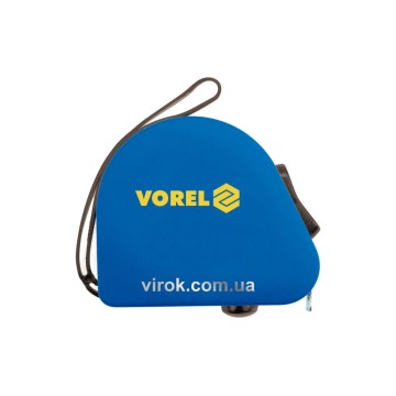 Рулетка VOREL : L= 10 м x 25 мм, 2 фіксатори [6/60]