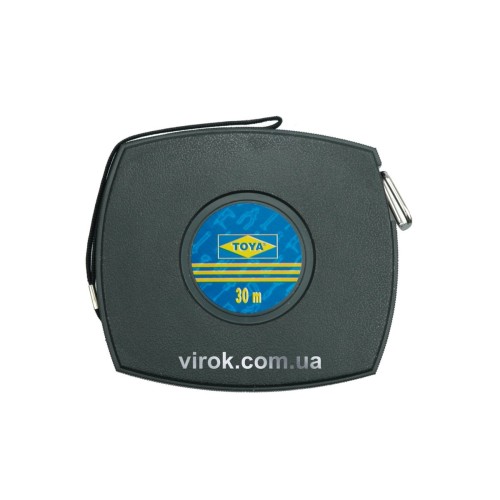 Рулетка мірна стрічка сталeва VOREL : L= 20 м х 10 мм [25/50]
