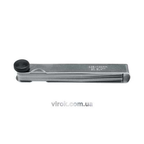 Щупи автомобільні VOREL 0,05-1,0мм 13шт. [15/300]