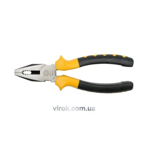 Плоскогубці універсальні VOREL з ізольованими ручками, l= 180 мм  [6/60]