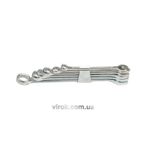 Ключі ріжково - накидні VOREL, Hабір 6 шт. М 8-17 мм  [15/60]