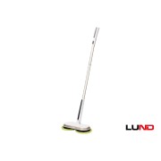 Швабра акумуляторна LUND : Li-Ion 7.4 В 2 Агод, 2 оберт. диски, 28 х 14 х 104 см + спорядження(DW)