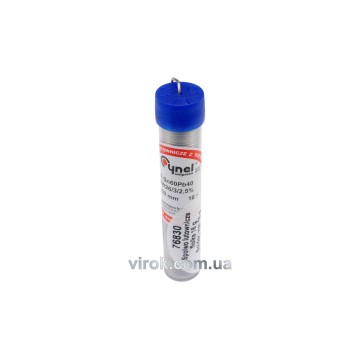 Припій Sn60-Pb40 дротяний в капсулі Cynel Ø=1мм, m=16 г  [25/250]