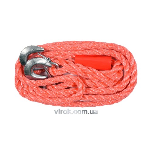 Трос буксирний VOREL 3,5 т з гаком [12]