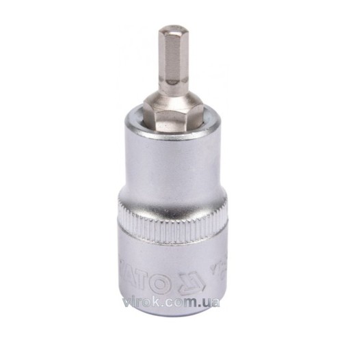 Головка торцева YATO квадрат 1/2 HEX M5, L= 55 мм [40/240]