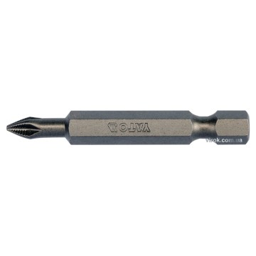 Насадка викруткова YATO PН1 x 50 мм, HEX- 1/4