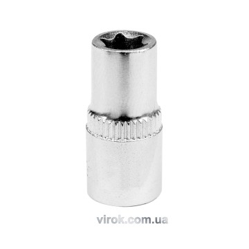 Головка торцева YATO : TORX E7, квадрат 1/4