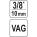 Насадка для регулювання фаз розпод. вала YATO у авто VAG з квадратом- 3/8