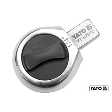 Головка динамометричного ключа YATO : 9-12 мм, квадрат- 1/4